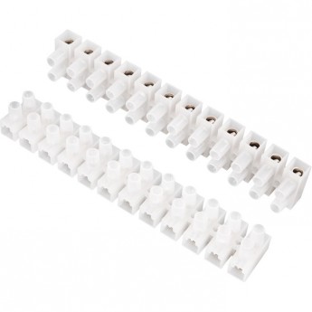 Клеммная колодка REXANT KВ-35 10-35 винтовая белый, 10 шт. Клеммная колодка REXANT KВ-35 10-35 винтовая белый, 10 шт.