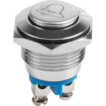 Кнопка антивандальная REXANT 36-3233 Ø16 Б/Фикс (2с) (ON)-OFF выпуклая КОЛОКОЛ Кнопка антивандальная REXANT 36-3233 Ø16 Б/Фикс (2с) (ON)-OFF выпуклая КОЛОКОЛ