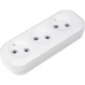 Колодка REXANT 3 гнезда без заземления 11-8703