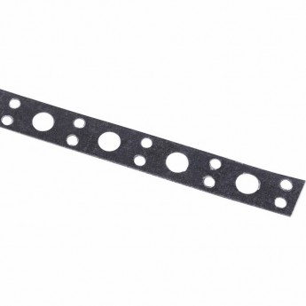 Лента полоса REXANT монтажная оцинкованная, перфорированная прямая 20х0,55 мм (рулон 25 м)