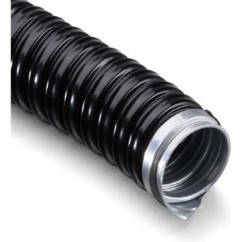 Металлорукав REXANT МРПИнг-10 черный 50 м Металлорукав REXANT МРПИнг-10 черный 50 м