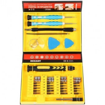Набор REXANT ПРОФИ для точных работ 38 шт. Набор REXANT ПРОФИ для точных работ 38 шт.