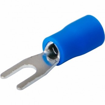 Наконечник вилочный REXANT 3.2 мм 1.5-2.5 мм² изолированный синий Наконечник вилочный REXANT 3.2 мм 1.5-2.5 мм² изолированный синий