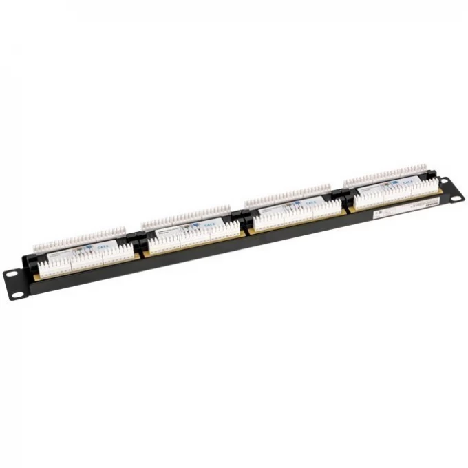 Панель коммутационная REXANT 19" PRO, 1U, 24 порта, UTP, RJ-45, CAT 6 02-0234 Панель коммутационная REXANT 19" PRO, 1U, 24 порта, UTP, RJ-45, CAT 6 02-0234