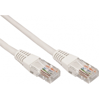 Патч-корд REXANT U/UTP 6, RJ45-RJ45, неэкранированный, 26AWG, LSZH, серый, 0.3 м