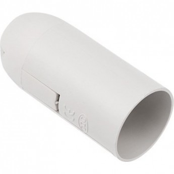 Патрон REXANT Е14 пластиковый термостойкий подвесной белый Патрон REXANT Е14 пластиковый термостойкий подвесной белый