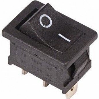 Переключатель клавишный REXANT RWB-202 MINI 6А б/фикс черный Переключатель клавишный REXANT RWB-202 MINI 6А б/фикс черный