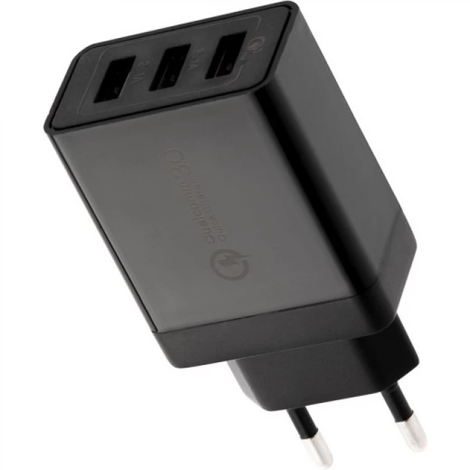Сетевое зарядное устройство-переходник REXANT 3xUSB адаптер, 30W черное 18-2215 Сетевое зарядное устройство-переходник REXANT 3xUSB адаптер, 30W черное 18-2215