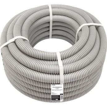 Труба гофрированная из ПВХ REXANT с зондом Ø32 мм (бухта 25 м/уп) Труба гофрированная из ПВХ REXANT с зондом Ø32 мм (бухта 25 м/уп)