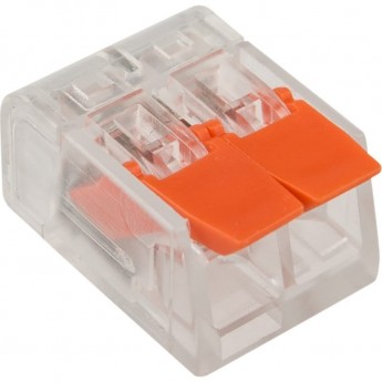 Универсальная компактная клемма REXANT СМК 221-412, 2-проводная до 4,0 мм² (20 шт./уп.) Универсальная компактная клемма REXANT СМК 221-412, 2-проводная до 4,0 мм² (20 шт./уп.)