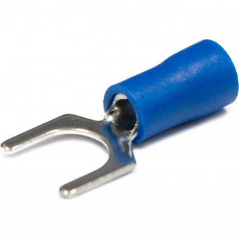 Вилочный наконечник REXANT изолированный (6.5мм) 1.5-2.5мм² Вилочный наконечник REXANT изолированный (6.5мм) 1.5-2.5мм²